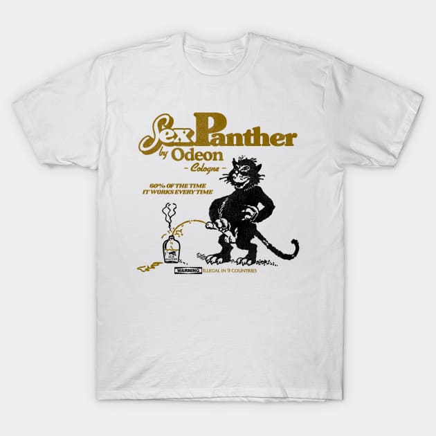 Sex Panther by Odeon T-Shirt by darklordpug